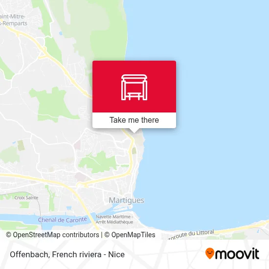 Offenbach map