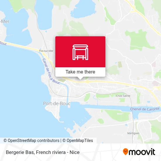 Bergerie Bas map