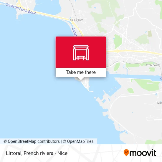 Littoral map