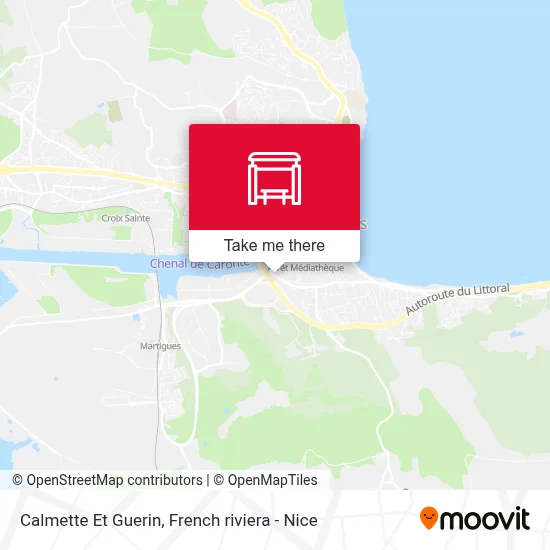 Calmette Et Guerin map
