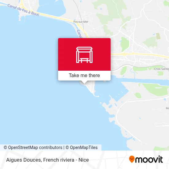 Aigues Douces map