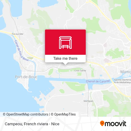 Campeou map