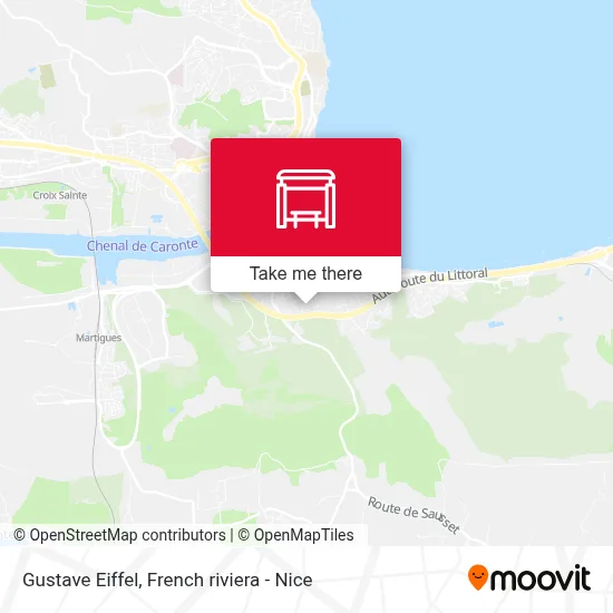 Gustave Eiffel map