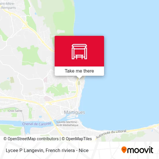 Lycee P Langevin map