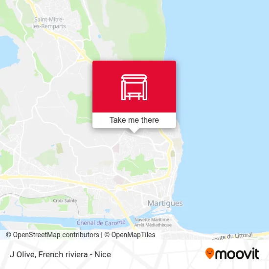 J Olive map