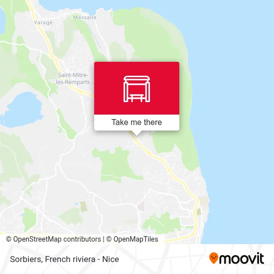 Sorbiers map