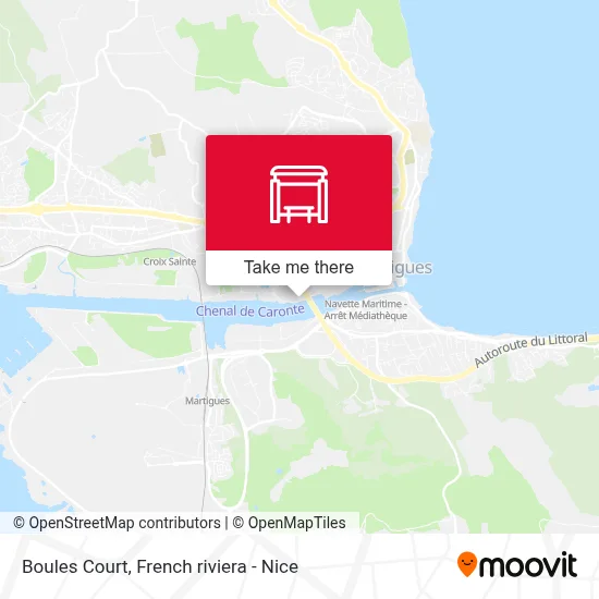 Boulodrome map