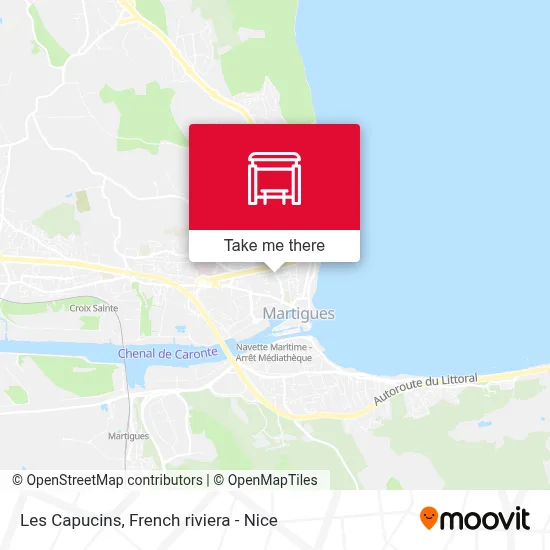 Les Capucins map