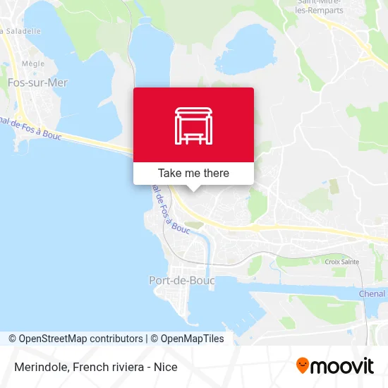 Mapa Merindole