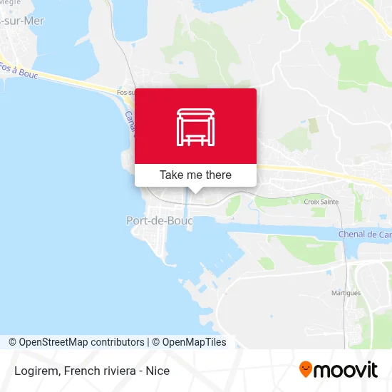 Mapa Logirem