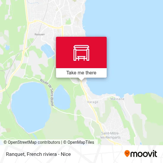 Mapa Ranquet