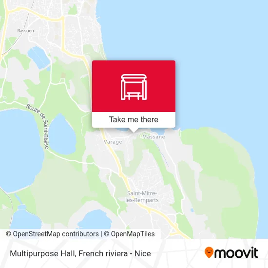Salle Polyvalente map