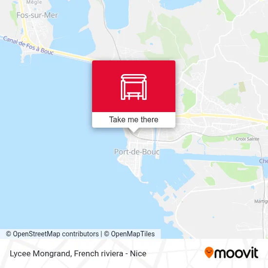Lycee Mongrand map