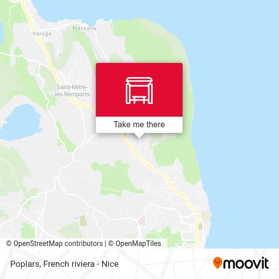 Peupliers map