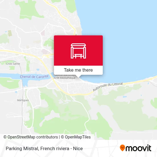 Parking Mistral map