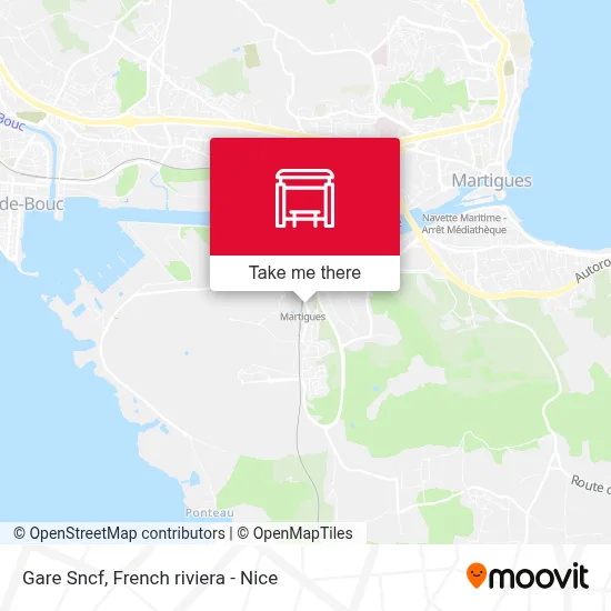Gare Sncf map