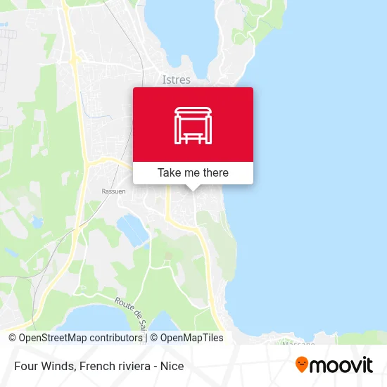 Quatres Vents map
