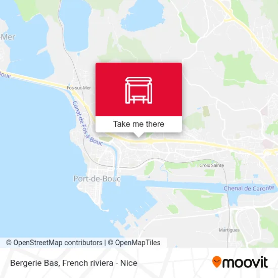 Bergerie Bas map