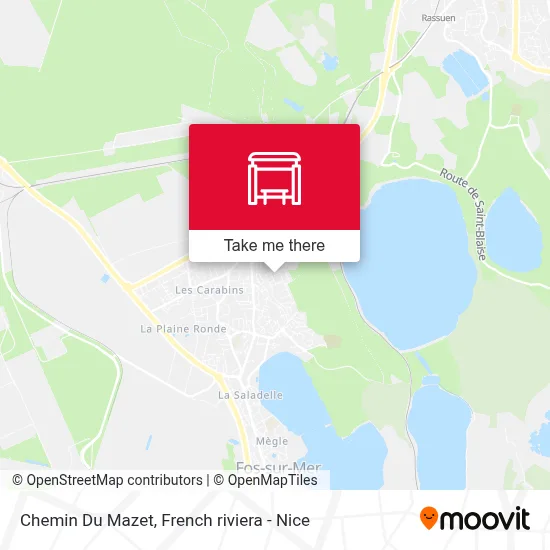 Chemin Du Mazet map