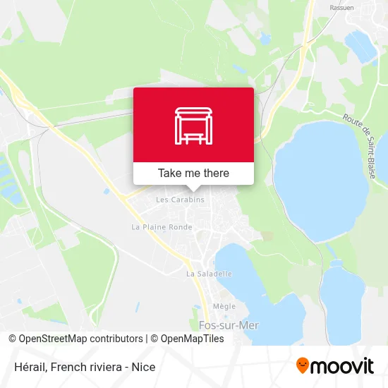 Hérail map