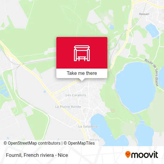 Mapa Fournil