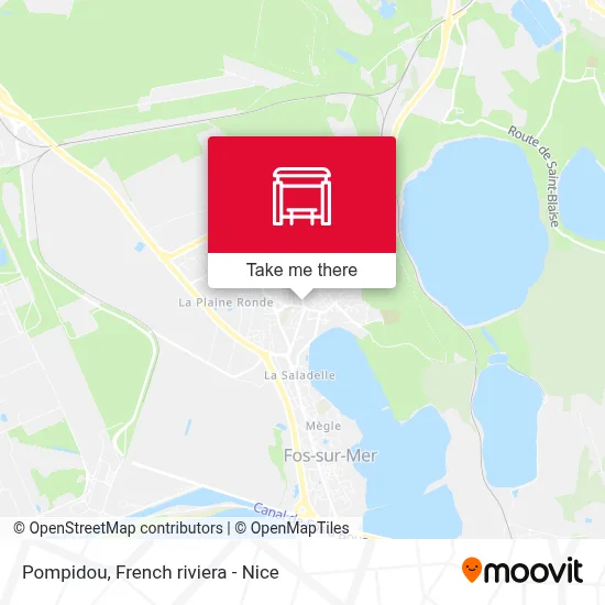 Pompidou map