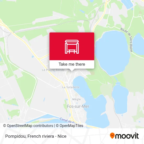 Pompidou map