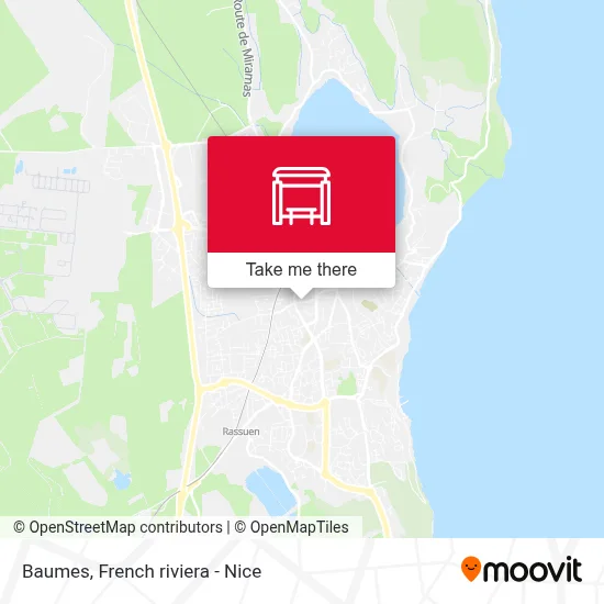 Baumes map