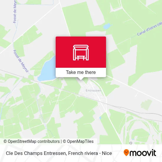 Cle Des Champs Entressen map