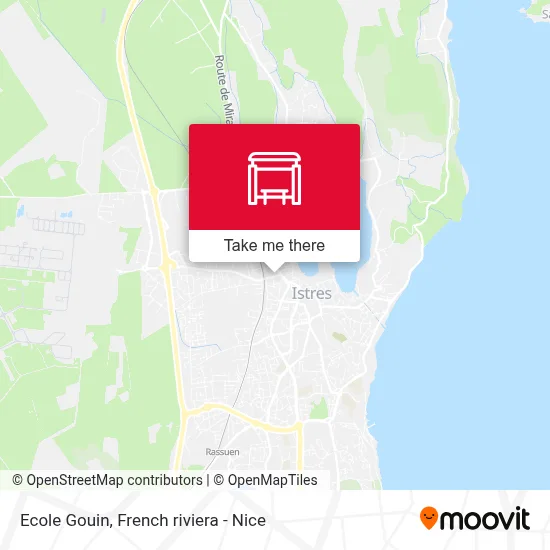 Ecole Gouin map
