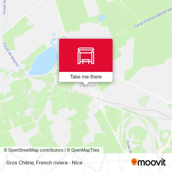 Gros Chêne map