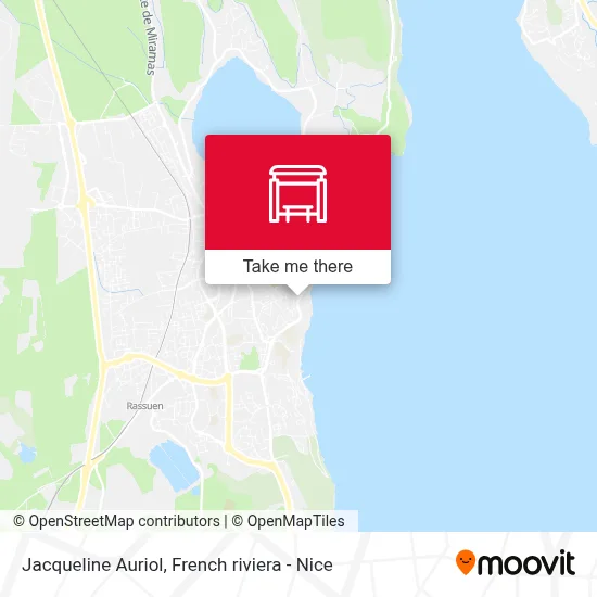 Jacqueline Auriol map