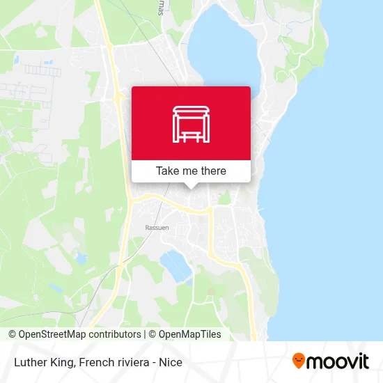 Luther King map