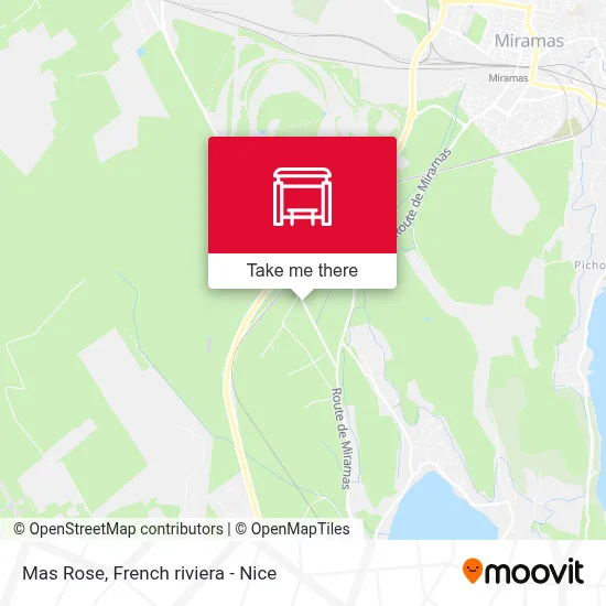 Mas Rose map
