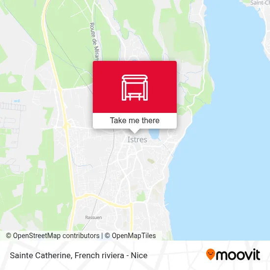 Sainte Catherine map