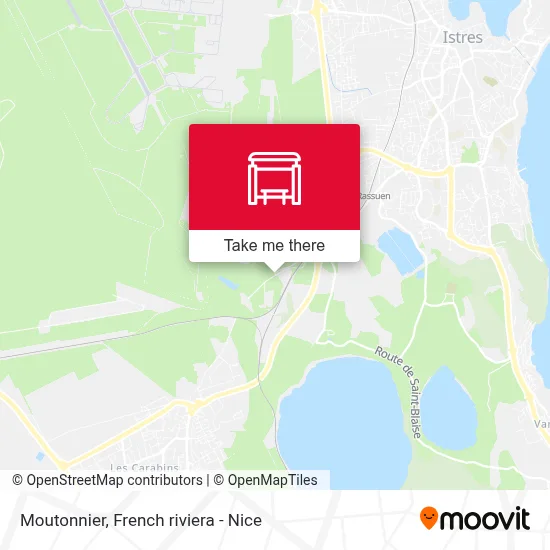 Moutonnier map