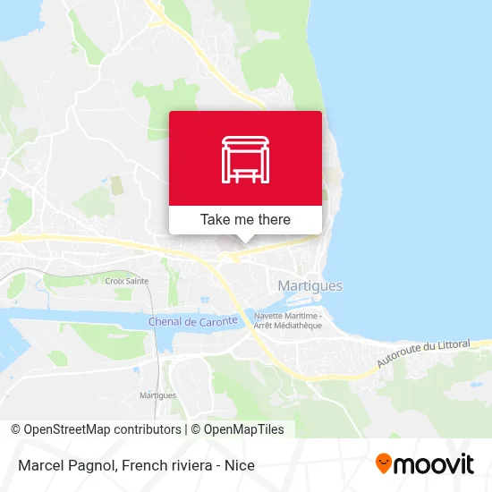 Marcel Pagnol map