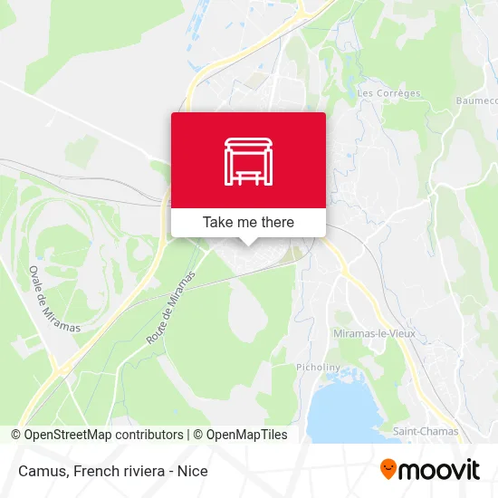 Camus map