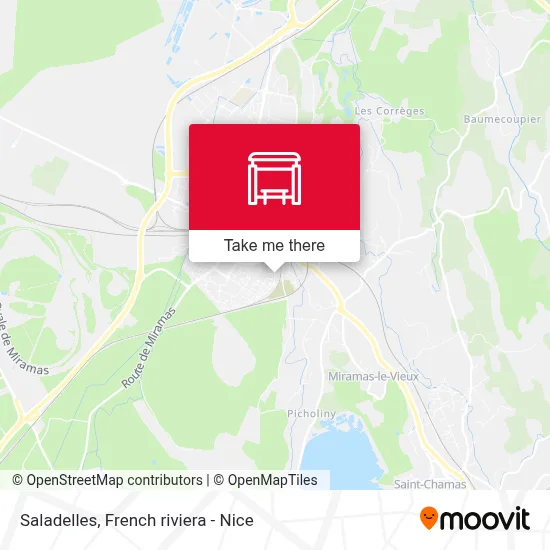 Saladelles map