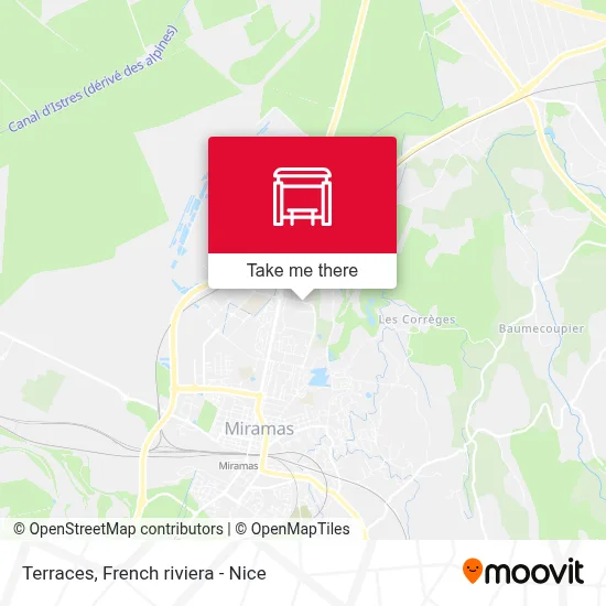 Mapa Terrasses