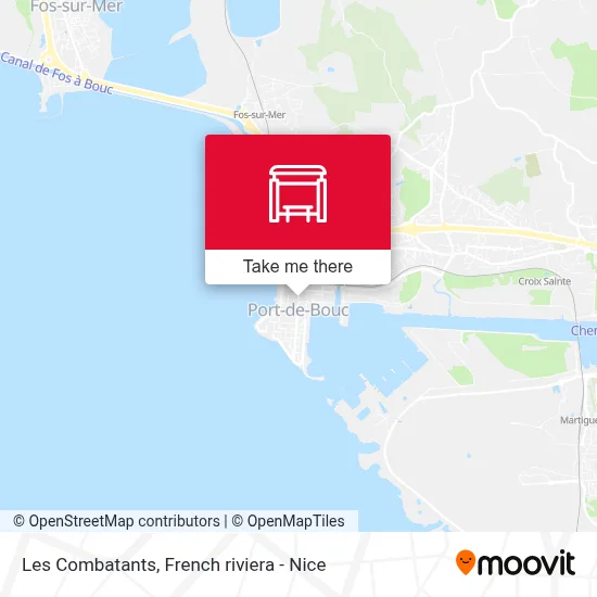 Les Combatants map