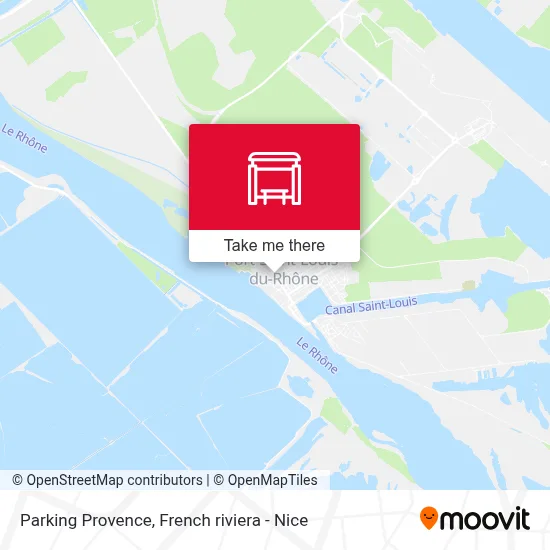 Parking Provence map
