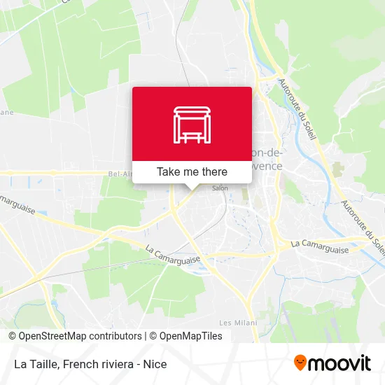 La Taille map