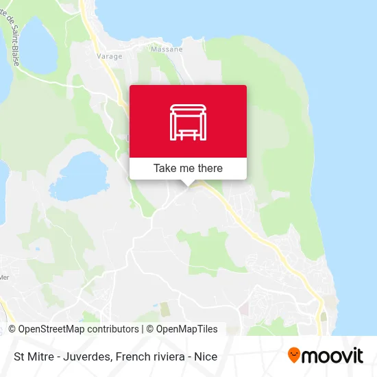 St Mitre - Juverdes map