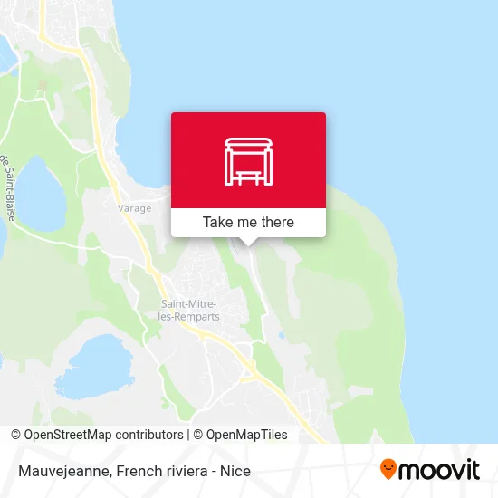 Mauvejeanne map