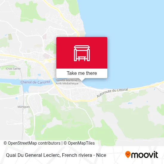 Quai Du General Leclerc map