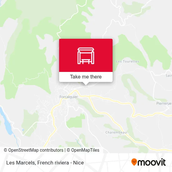 Les Marcels map