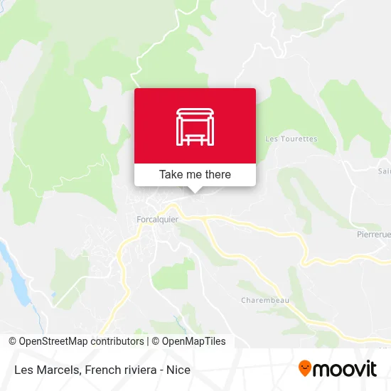 Les Marcels map