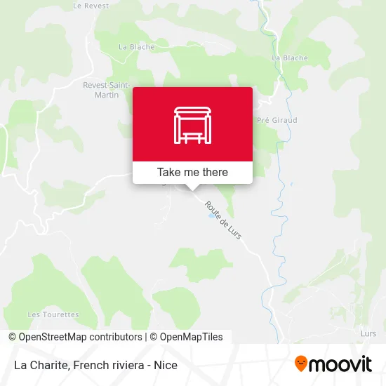La Charite map