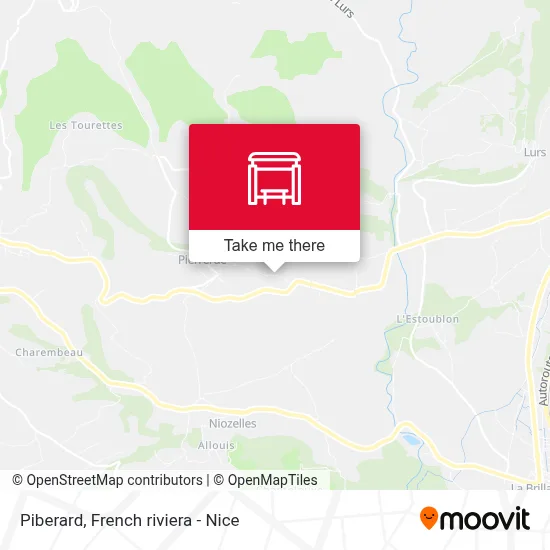 Piberard map